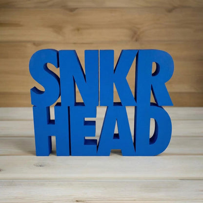 SNKR HEAD Sneakerhead 3D Streetwear Figurine Desk Table Shelf Decor