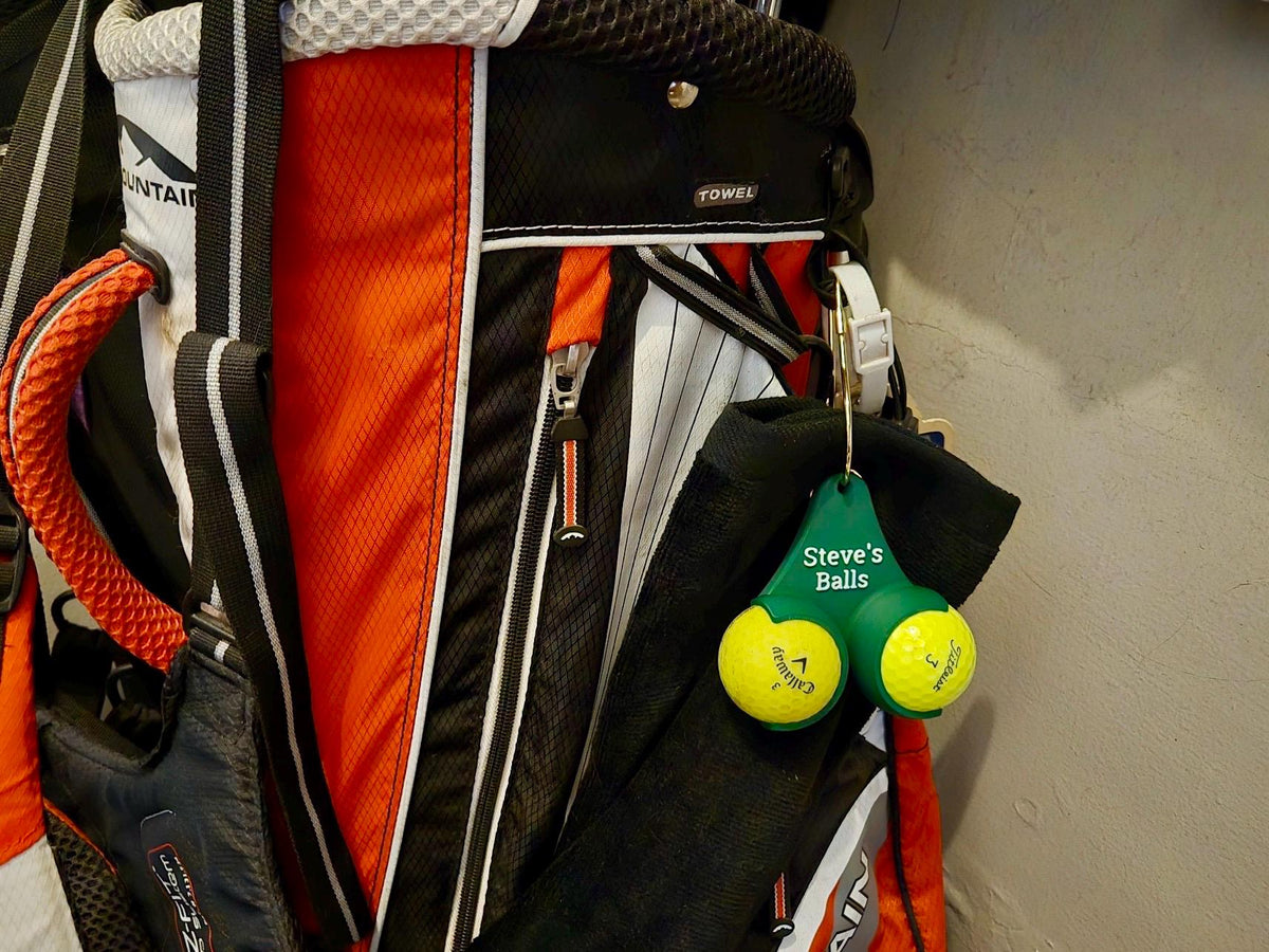 Funny Golf Ball Holder – Novelty Golf Gift