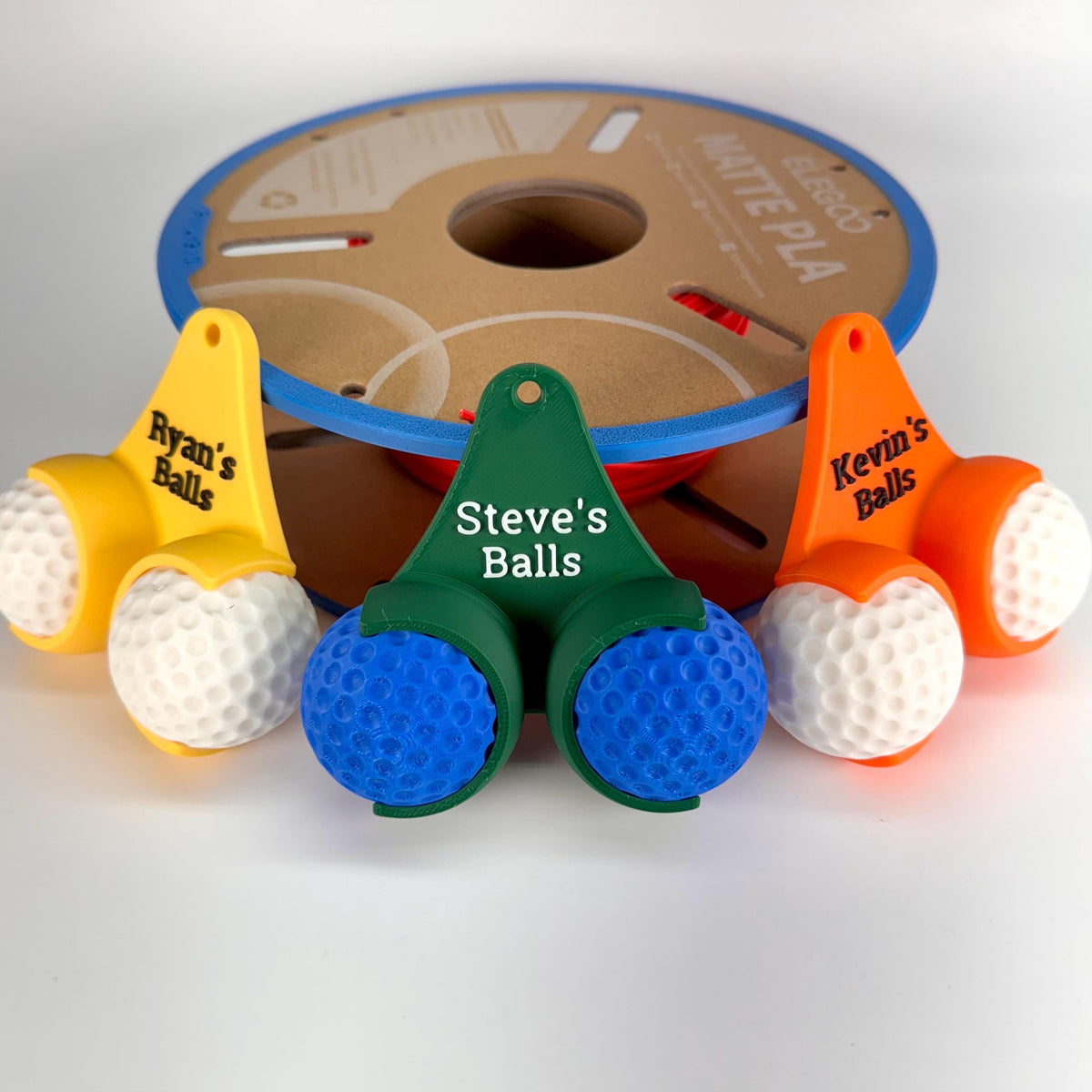 Funny Golf Ball Holder – Novelty Golf Gift