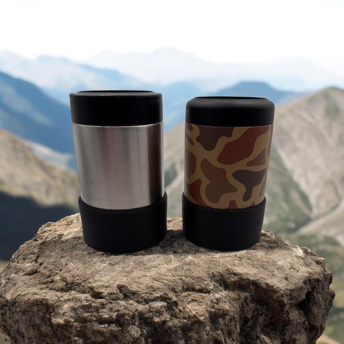 Yeti Coozie Rubber Base | AirTag Holder, Drink Tracker Grip Pad