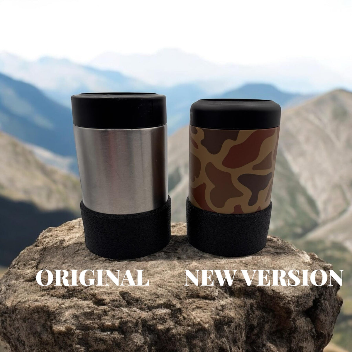 Yeti Coozie Rubber Base | AirTag Holder, Drink Tracker Grip Pad