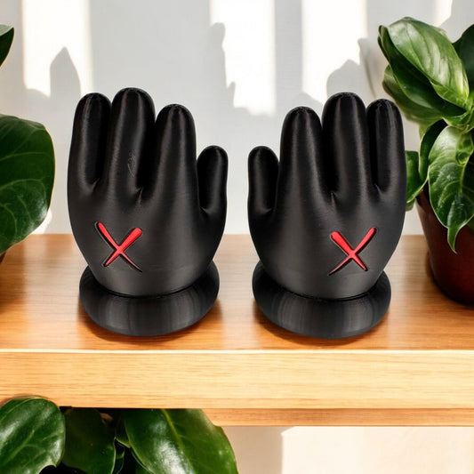 4 Inch X Hands Streetwear Hypebeast Decor - Any Color - FREE SHIPPING