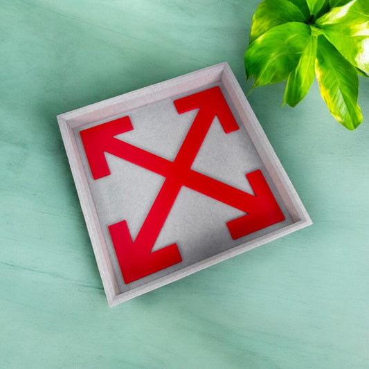 X Tray Streetwear Hypebeast Decor 8" - Any Color - FREE SHIPPING