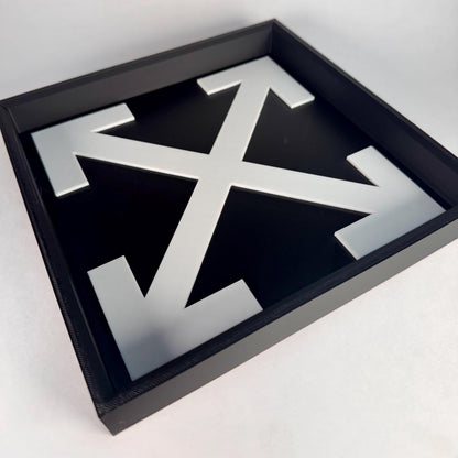 X Tray Streetwear Hypebeast Decor 8" - Any Color - FREE SHIPPING