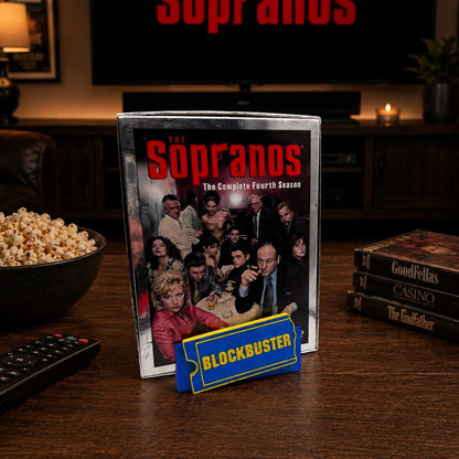 Retro Video Store Movie Display Stand | VHS DVD & Blu-ray Holder | Blockbuster Inspired Home Theater Decor | 3D Printed Media Display