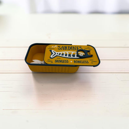 Sardine Tin Jewelry Organizer – 3D Printed Catch-All with Fish Jewelry Holders