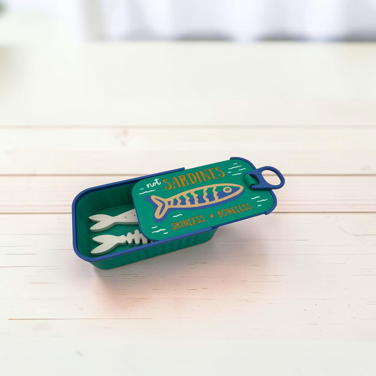 Sardine tin jewelry organizer — option 10